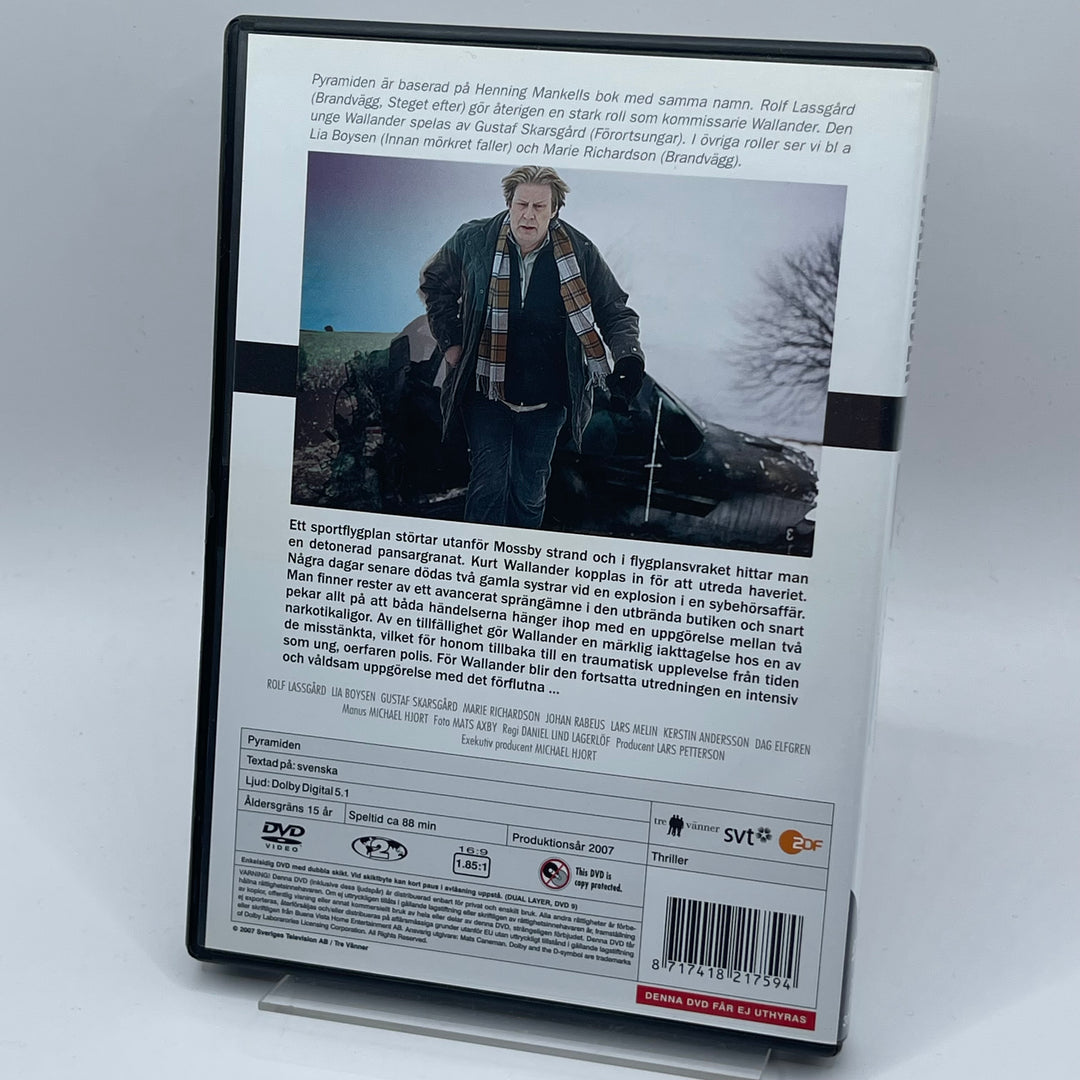Wallander - Pyramiden DVD med Rolf Lassgård