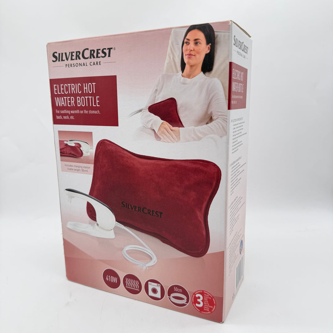 Elektrisk värmekudde röd SilverCrest modern