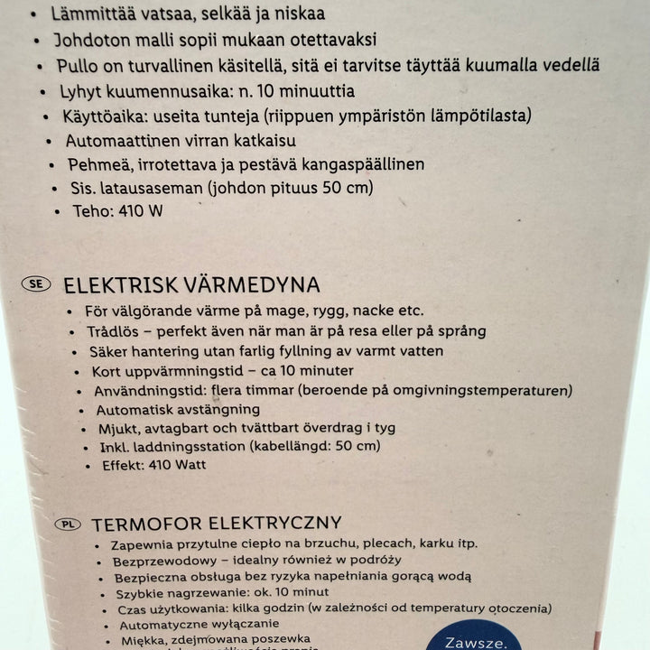 Elektrisk värmekudde röd SilverCrest modern