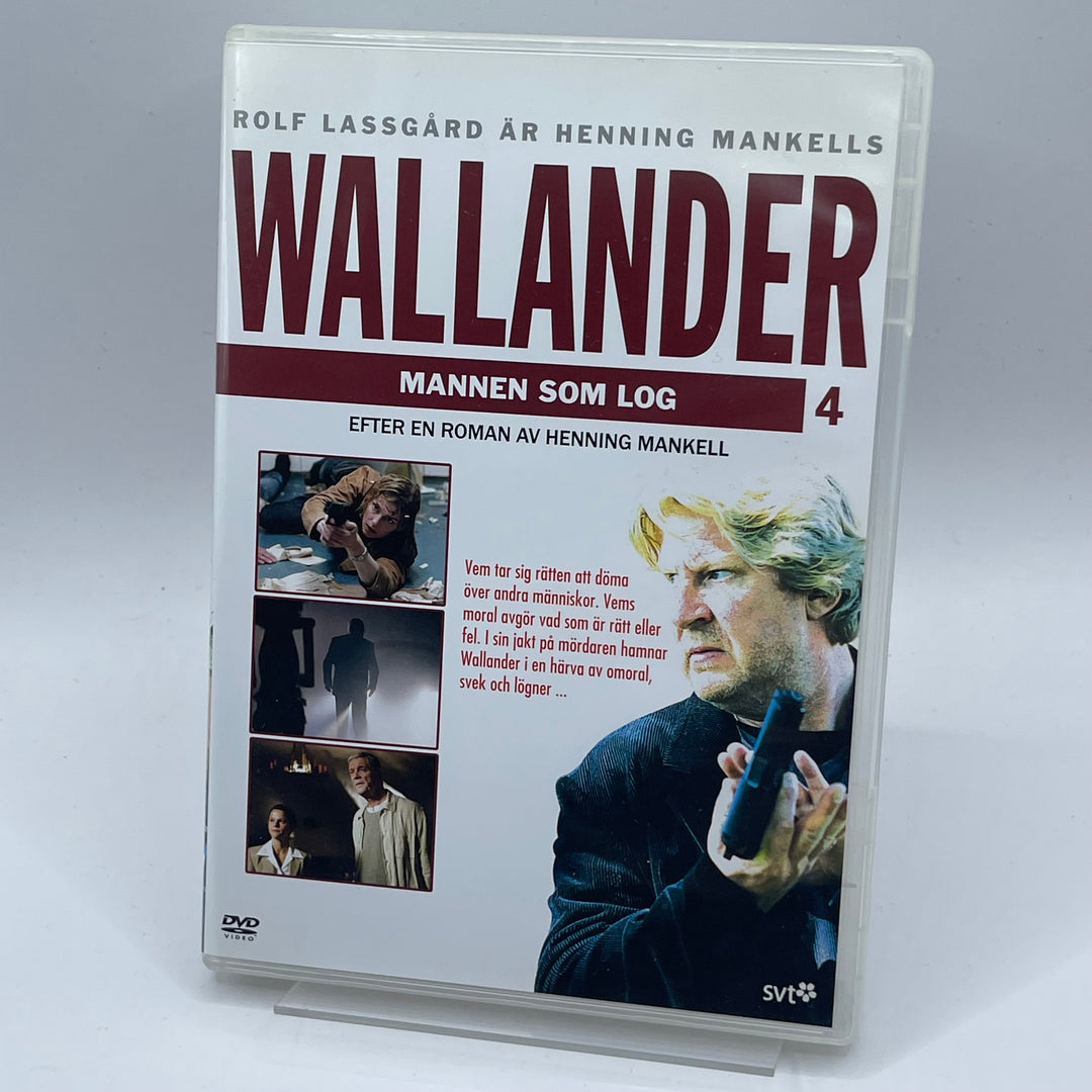 Wallander Mannen som log DVD Begagnad