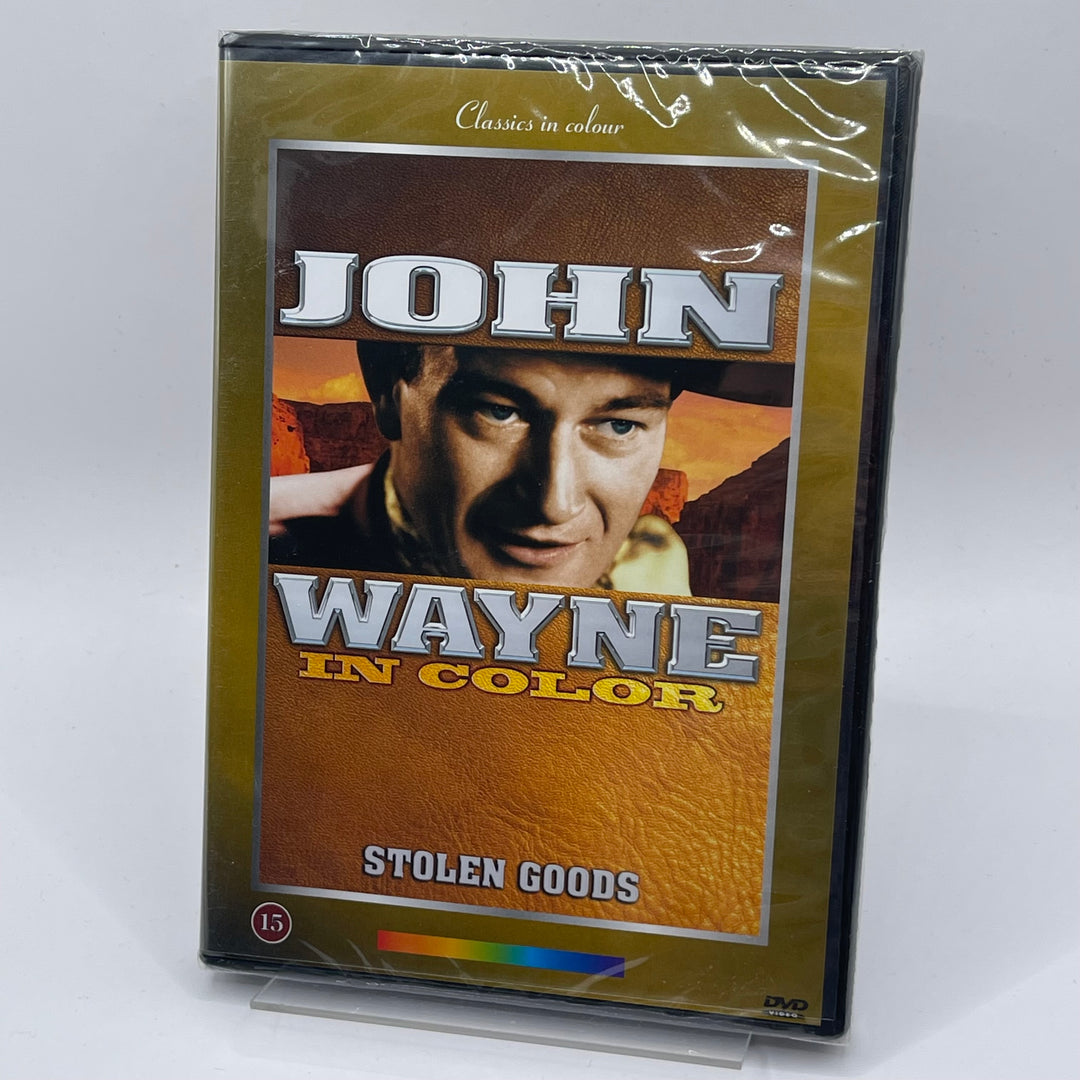 John Wayne Klassisk Western DVD Ny Retro