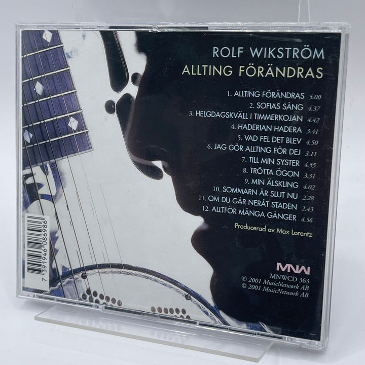 Rolf Wikström CD Allting Förändras Samlarobjekt