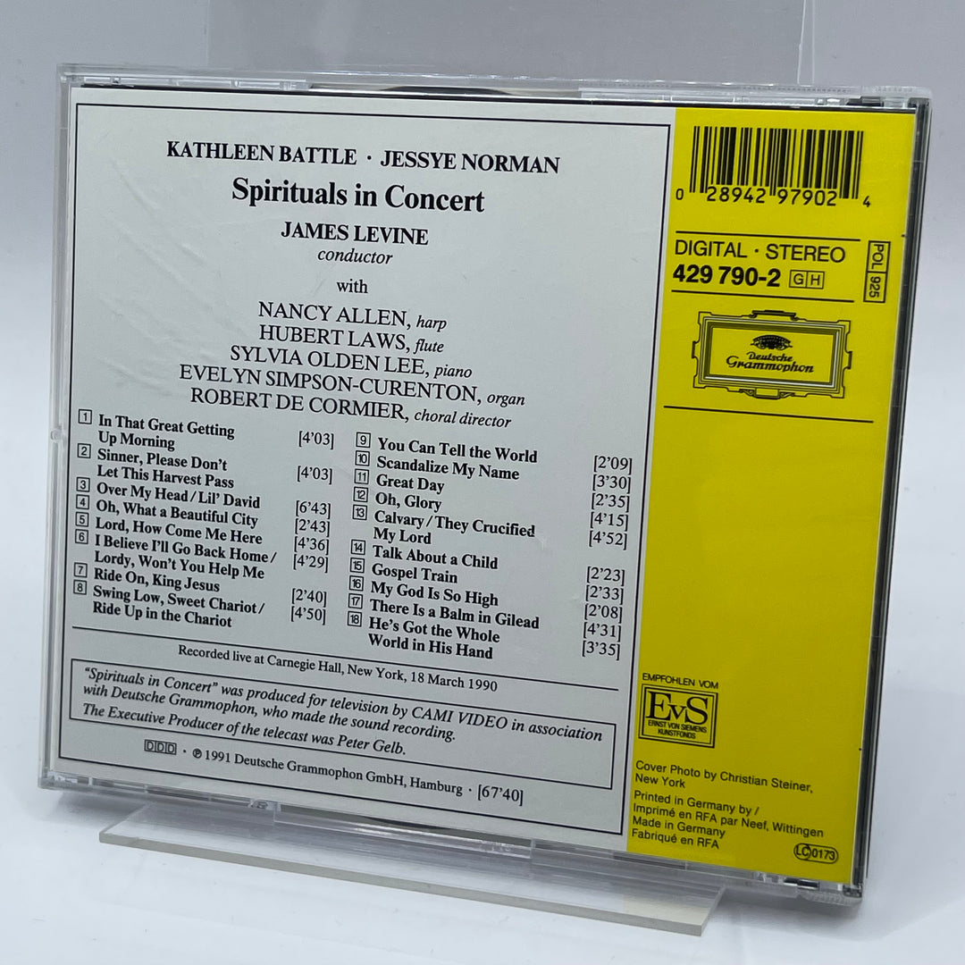 Musikalisk CD Spirituals In Concert Retro
