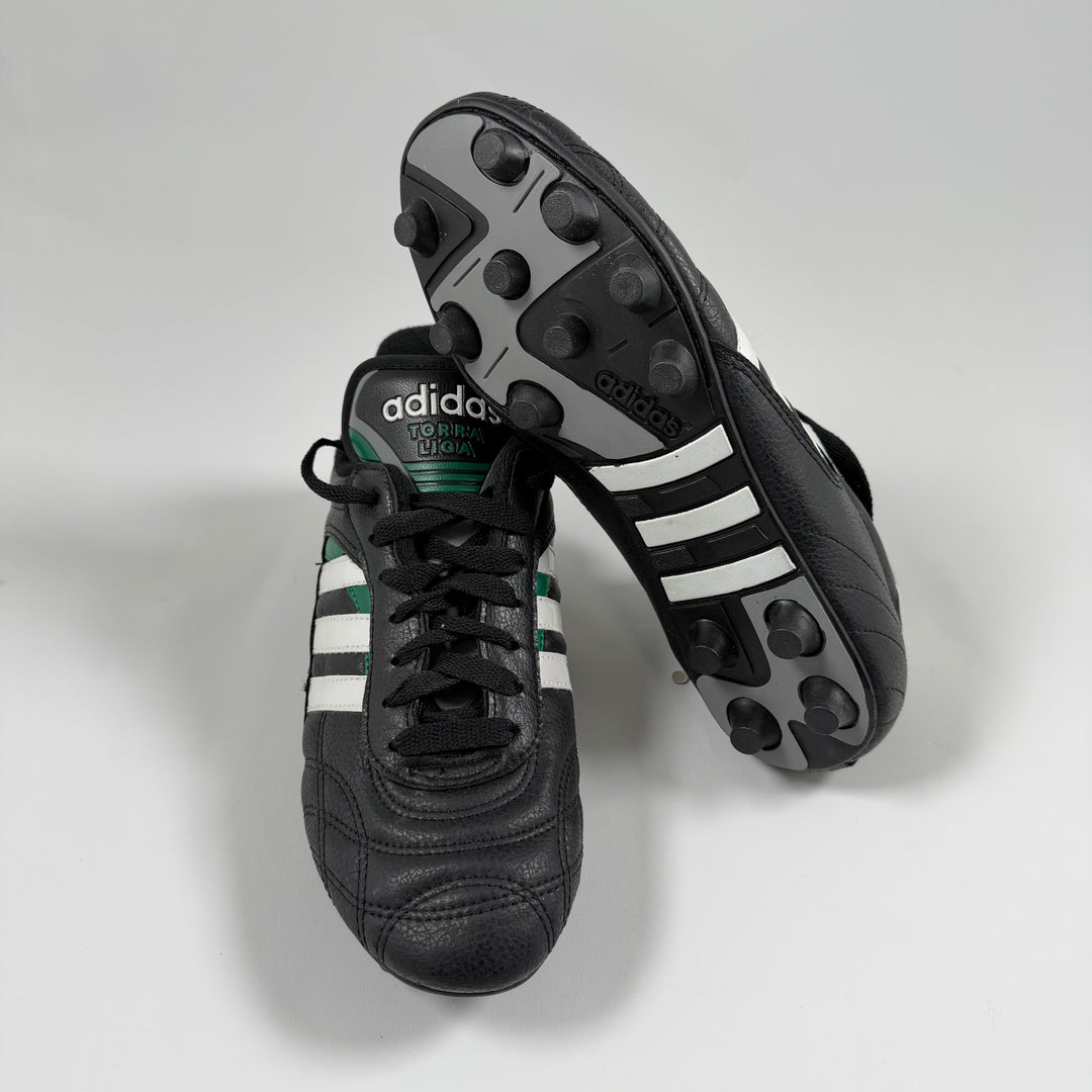 Adidas Torra Liga fotbollsskor svart grönt