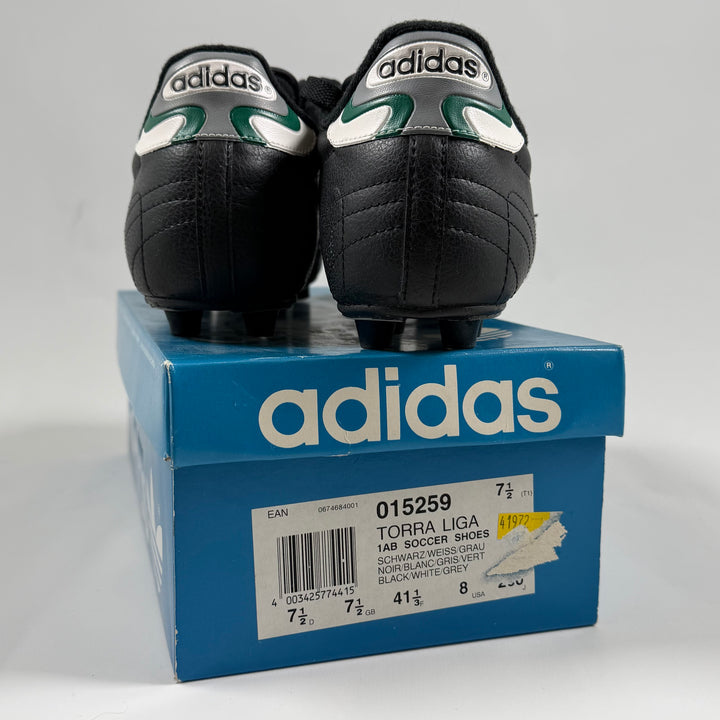 Adidas Torra Liga fotbollsskor svart grönt