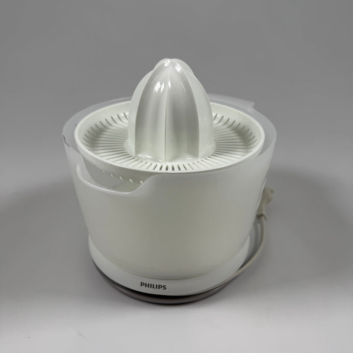 Begagnad Philips citruspress i plast