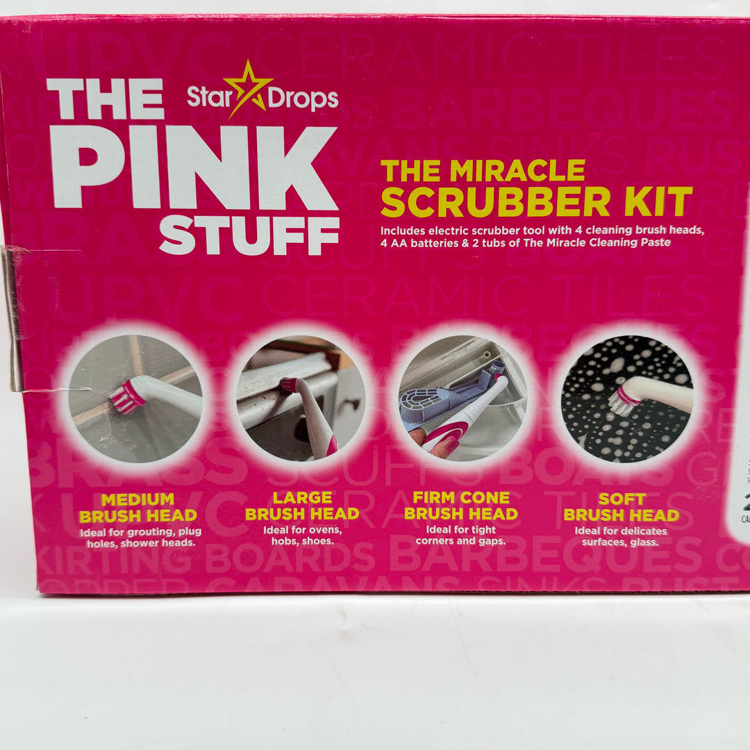 The Pink Stuff elektriskt rengöringskit oanvänt