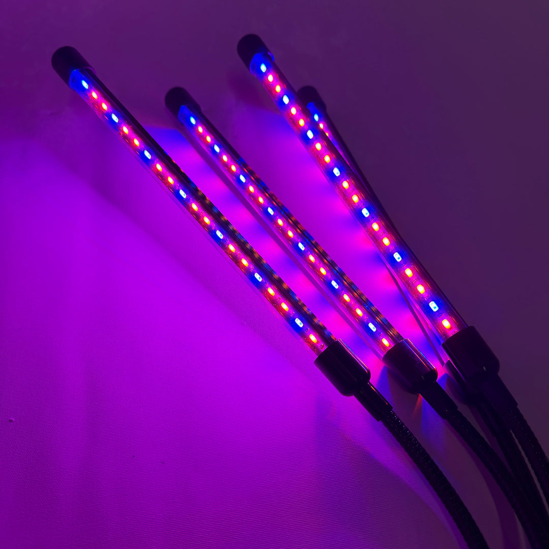 Retro USB-klämplampa med LED-ljus i metall