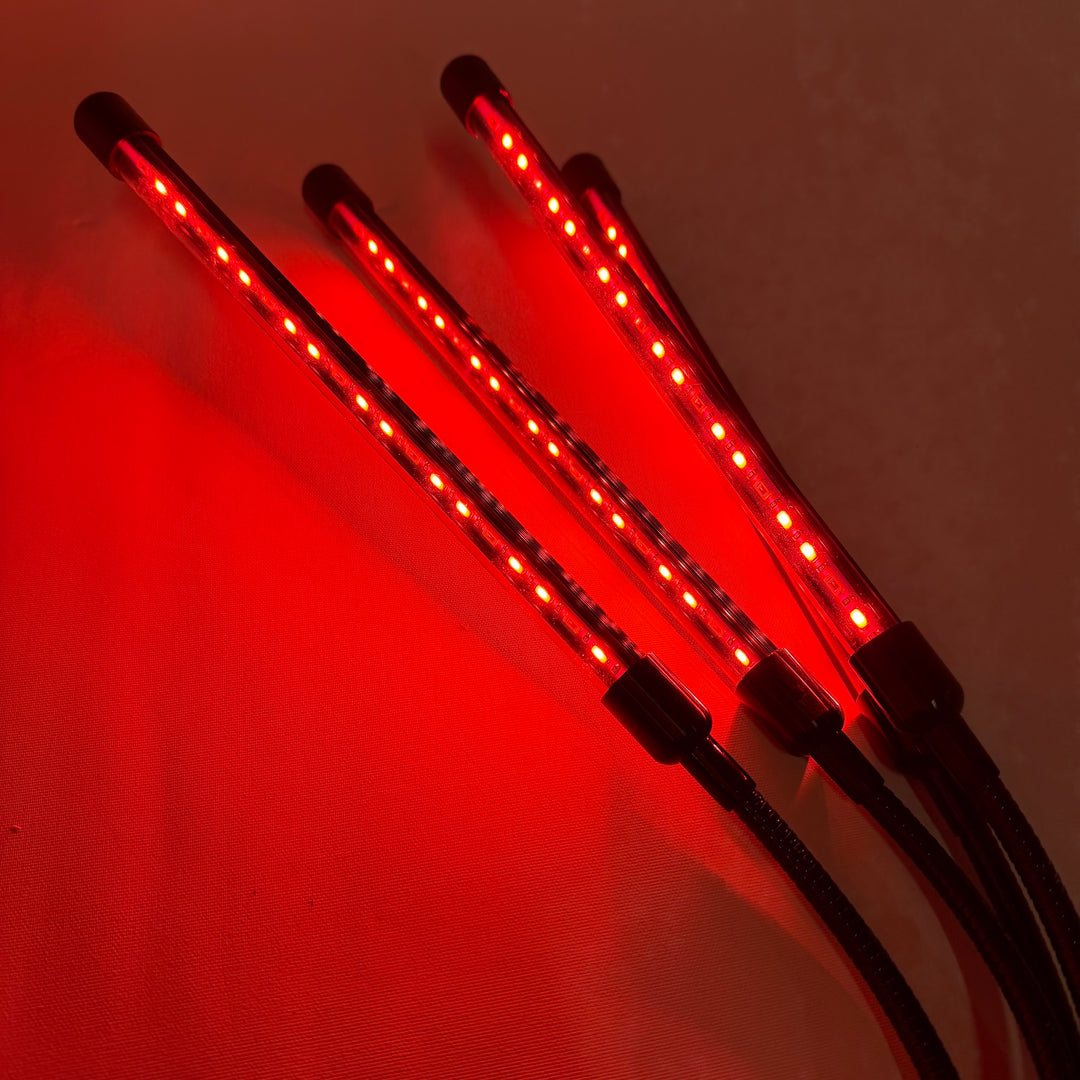 Retro USB-klämplampa med LED-ljus i metall