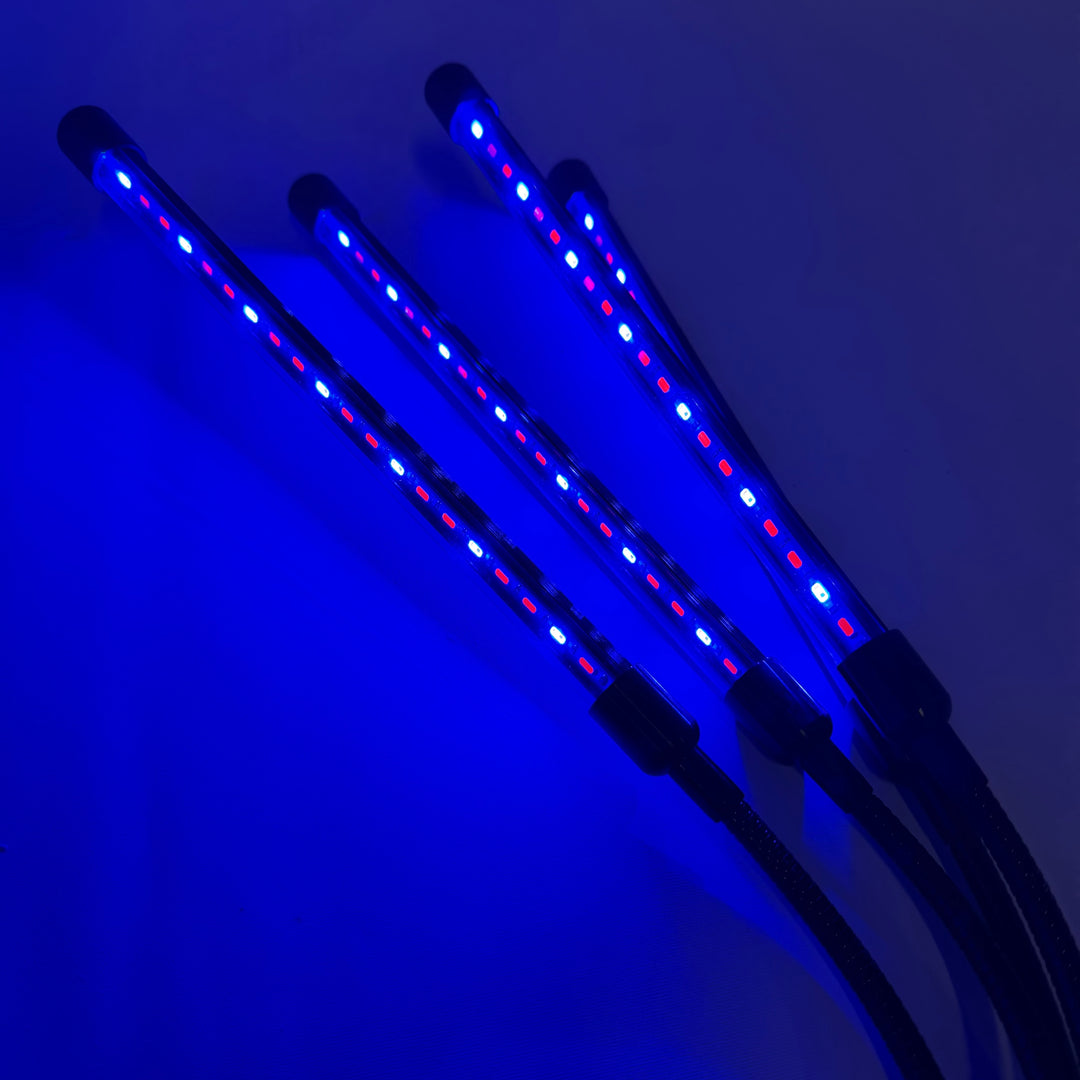 Retro USB-klämplampa med LED-ljus i metall