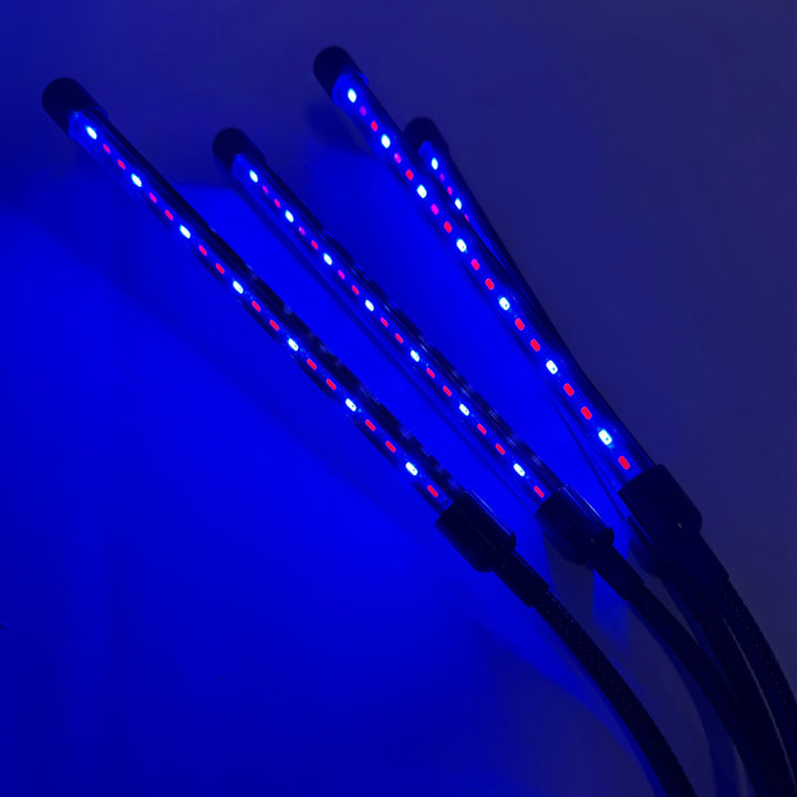 Retro USB-klämplampa med LED-ljus i metall