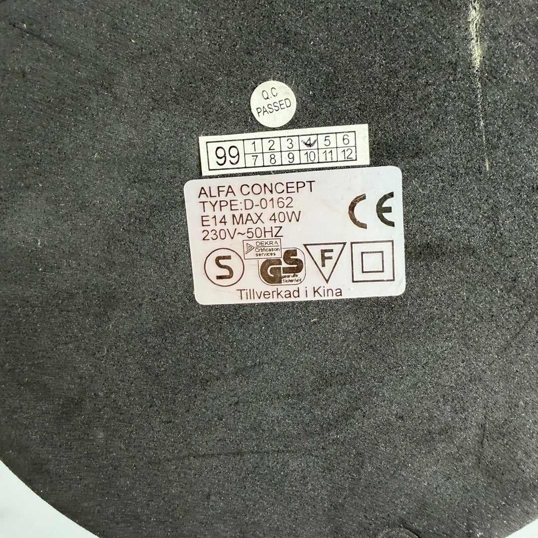 Elegant Flexibel Bordslampa Alfa Concept Silver