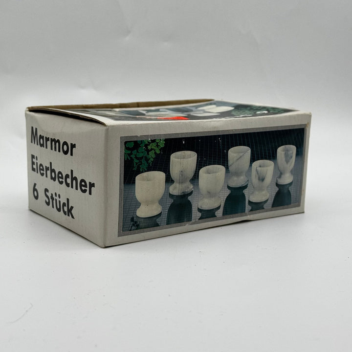 Marmorkoppar för ägg i originalförpackning 6 st - Homy Secondhand Online