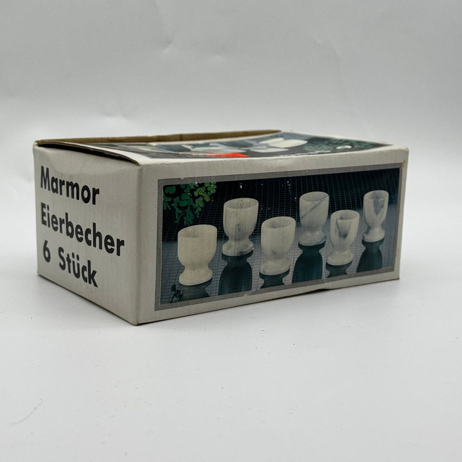 Marmorkoppar för ägg i originalförpackning 6 st - Homy Secondhand Online