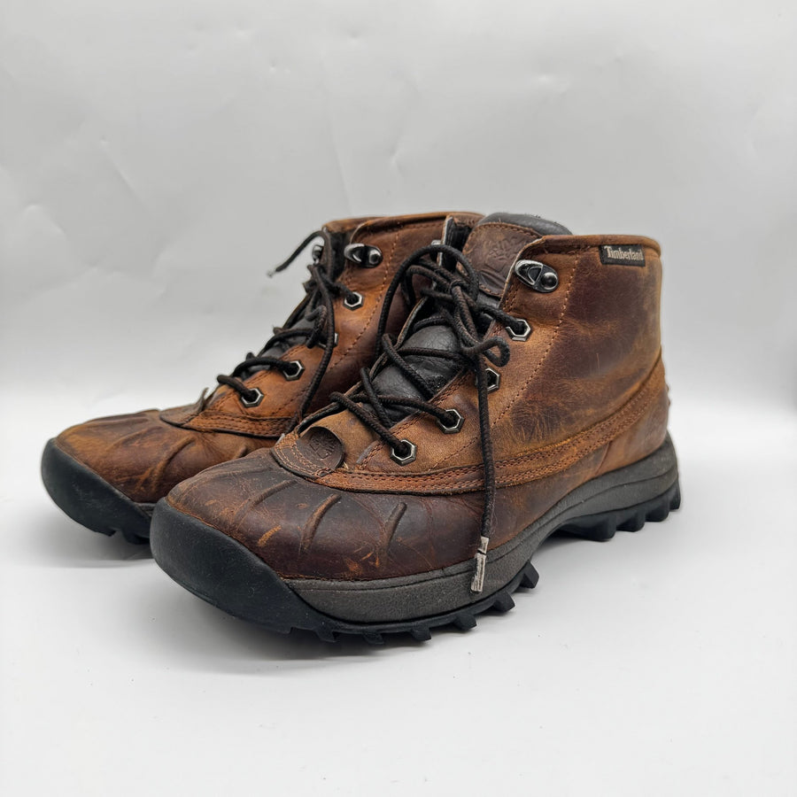 Timberland läderkängor brun herr - Homy Secondhand Online