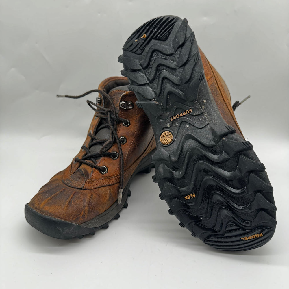 Timberland läderkängor brun herr - Homy Secondhand Online