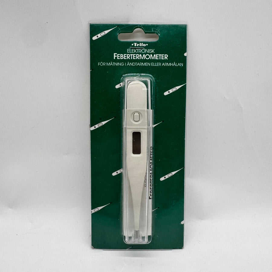 Telfo elektronisk febertermometer i förpackning - Homy Secondhand Online