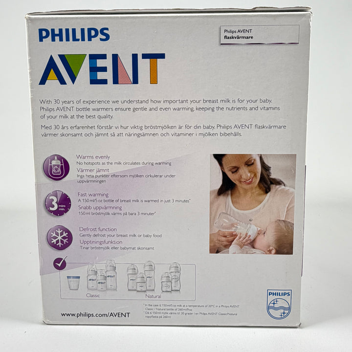 Philips Avent Begagnad Flaskvärmare Kompakt Plast