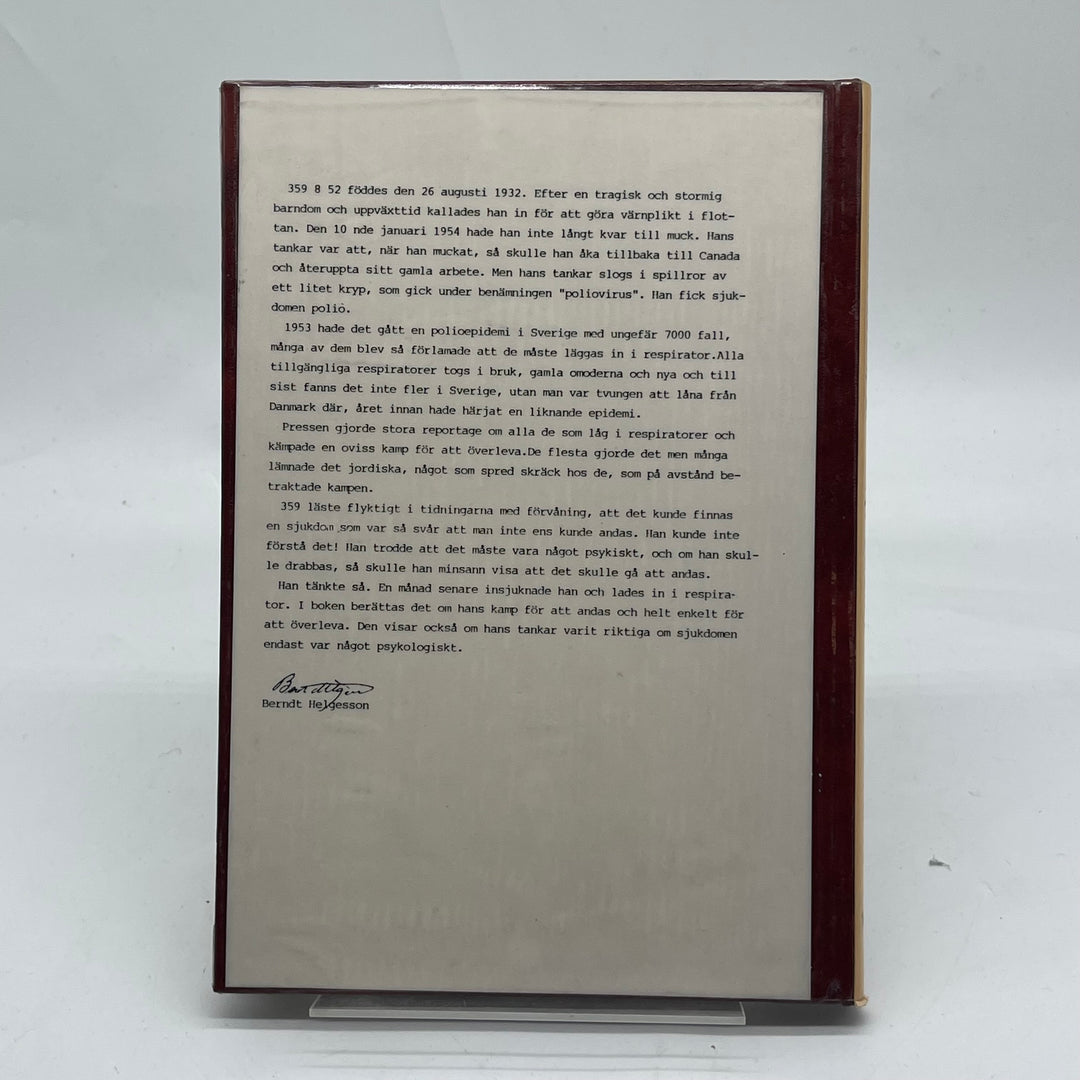 Biografi 444 Dagar av Bernot Helgesson