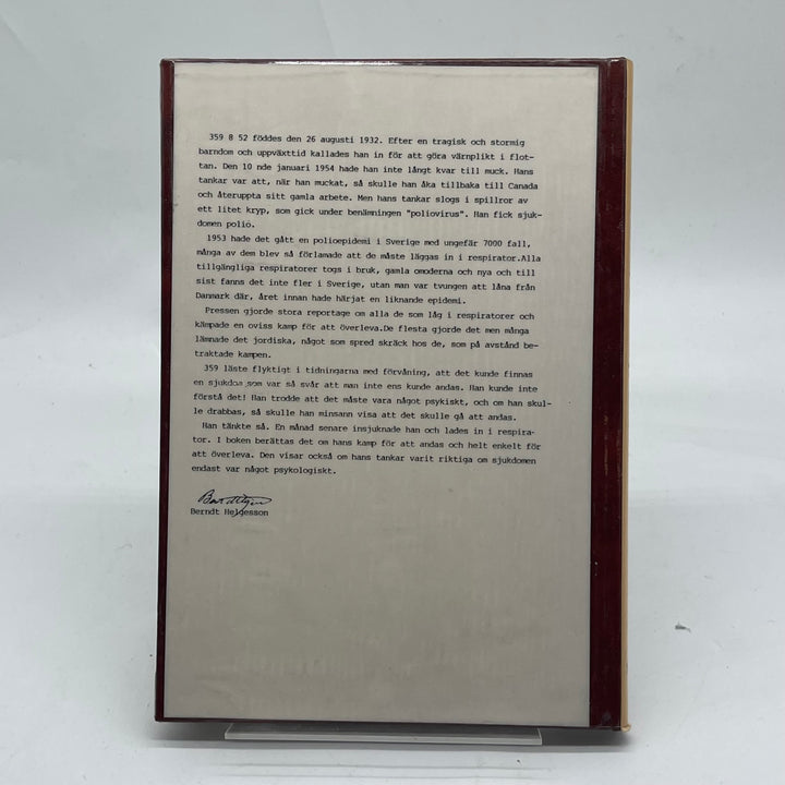 Biografi 444 Dagar av Bernot Helgesson