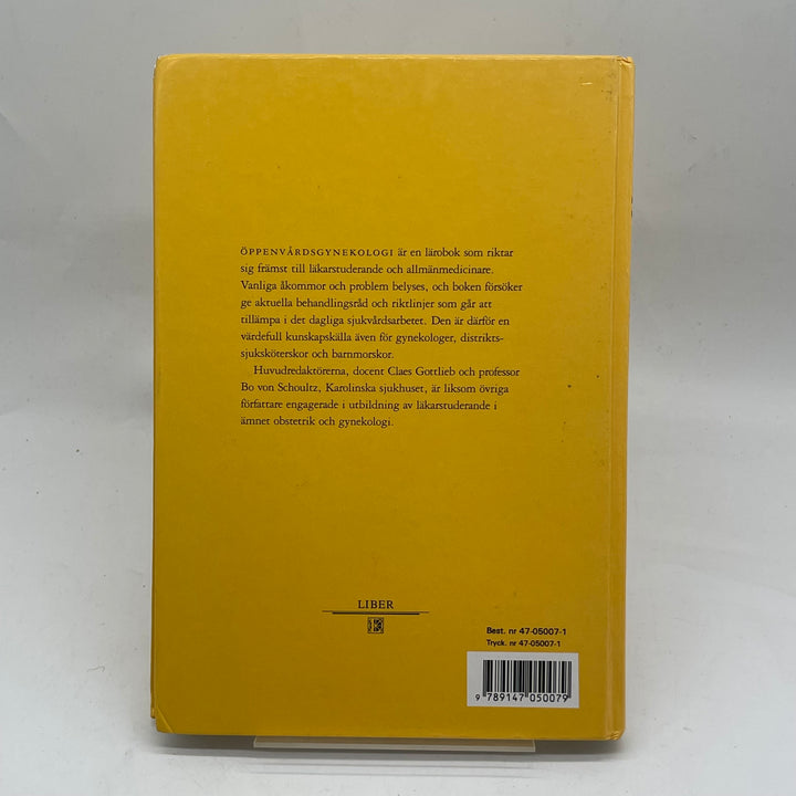 Öppenvårds Gynokologi Bok Liber Mycket Gott Skick
