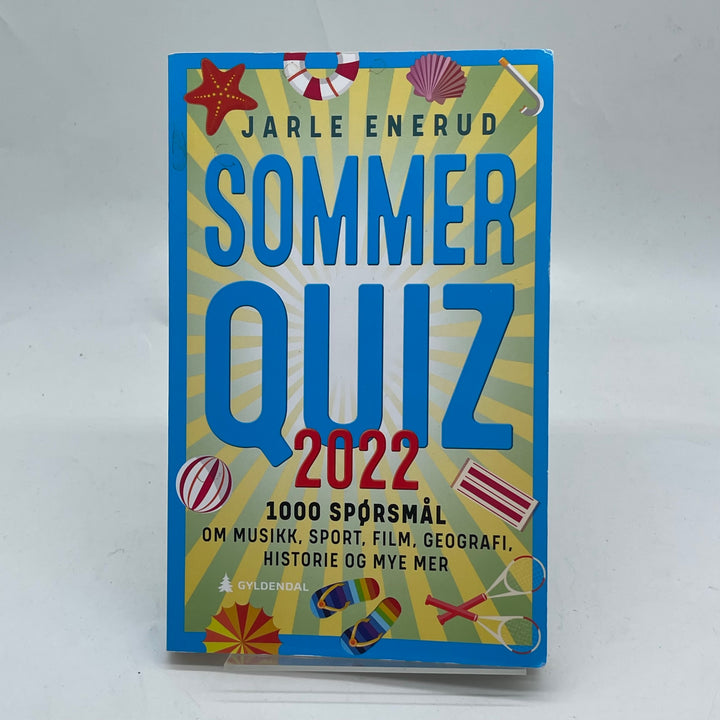 Sommaren Quiz 2022 frågesportbok från Glyndal