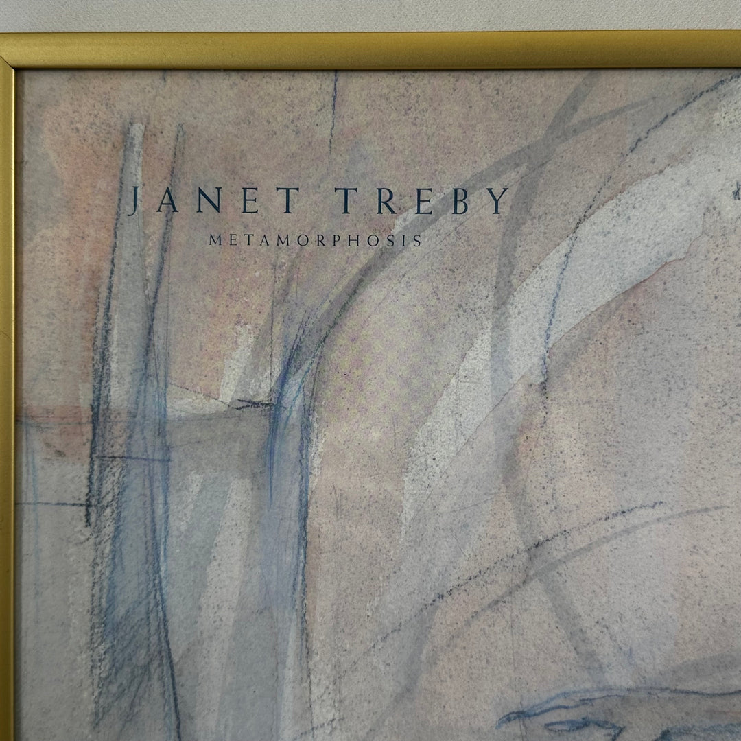 Abstrakt konstverk Metamorphosis av Janet Treby