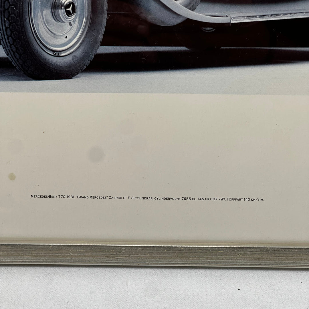 Inramad Bild Mercedes-Benz 770 Retro 1931