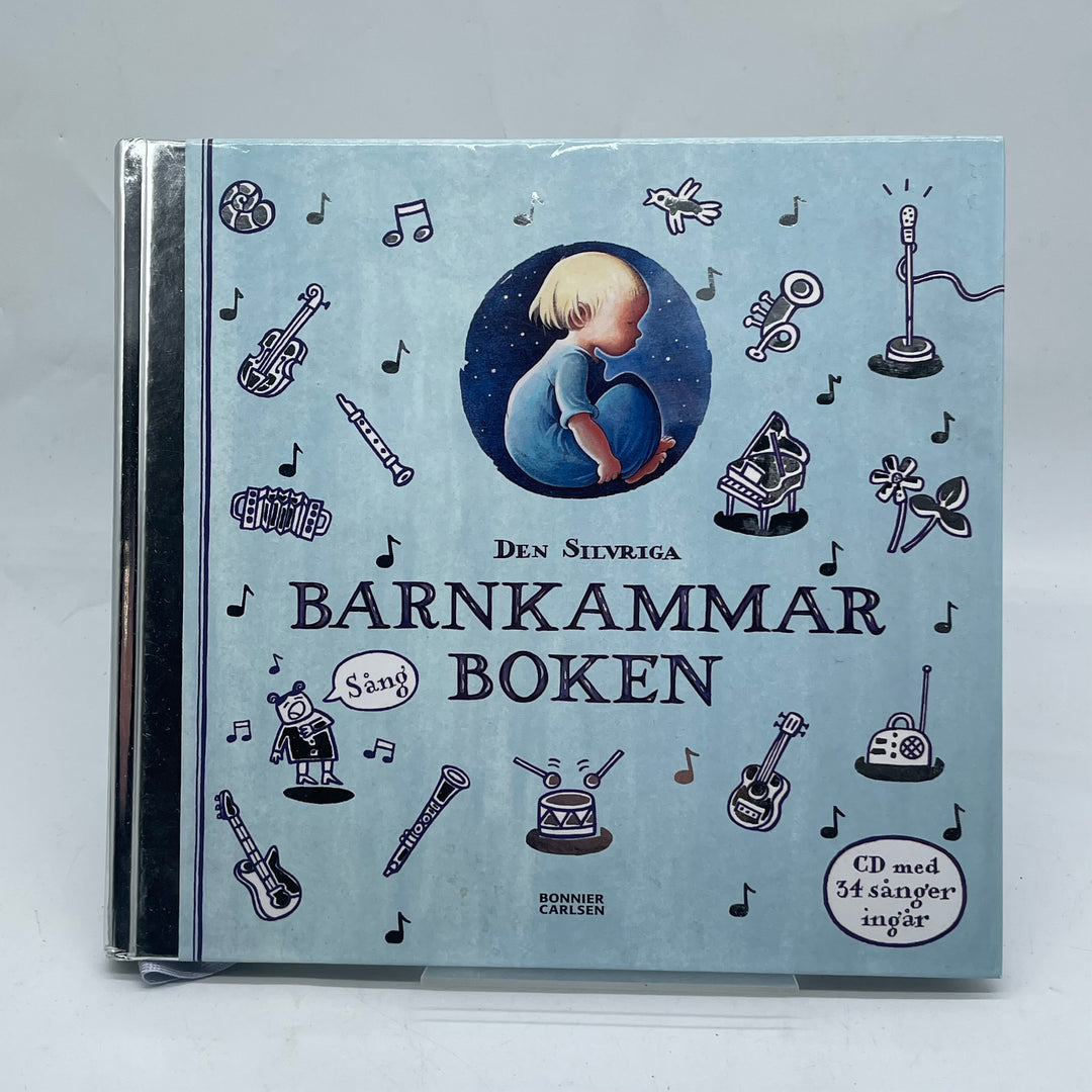 Den Silveriga Barnkammarboken med CD från Bonnier