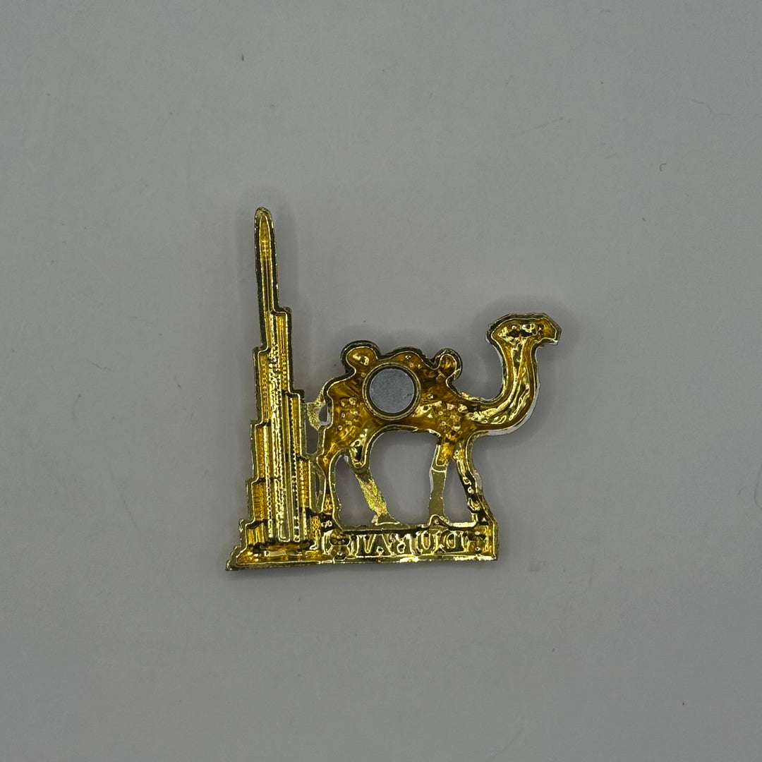 Dekorativ Dubai Souvenir Kylskåpsmagnet i Metall