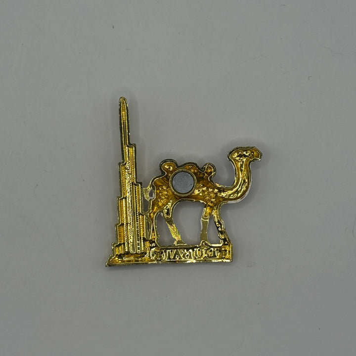 Dekorativ Dubai Souvenir Kylskåpsmagnet i Metall