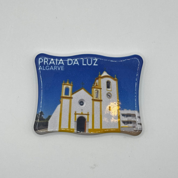 Blått keramikmagnet Prata da Luz Algarve