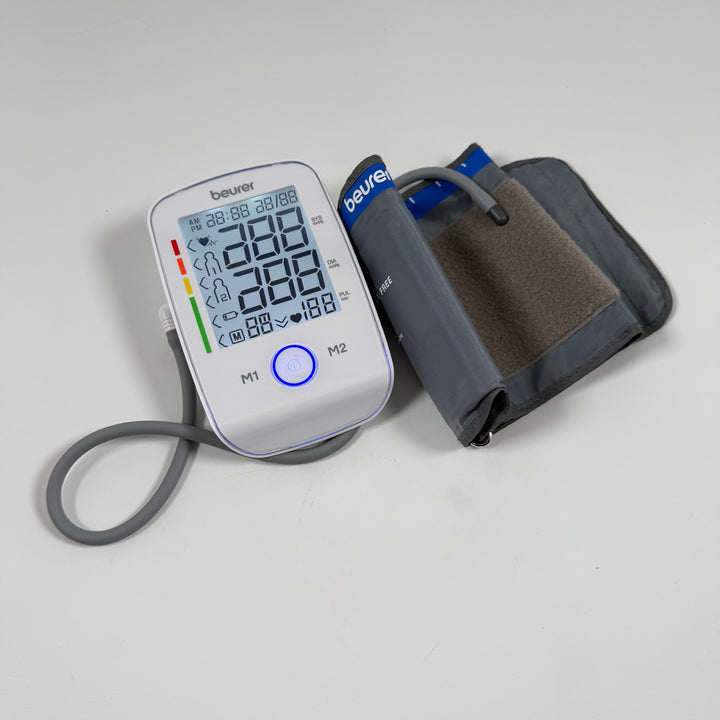 Beurer blodtrycksmätare med minnafunktioner begagnad