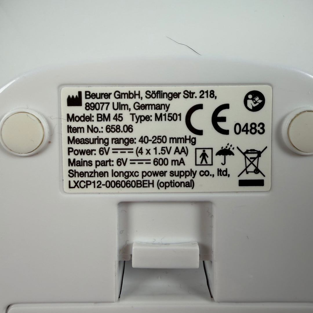 Beurer blodtrycksmätare med minnafunktioner begagnad