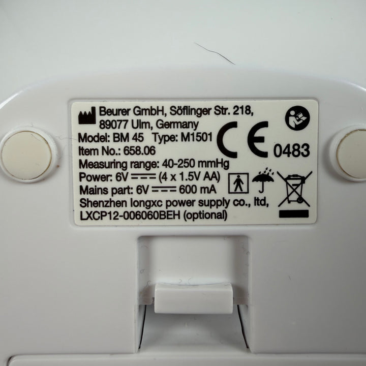Beurer blodtrycksmätare med minnafunktioner begagnad