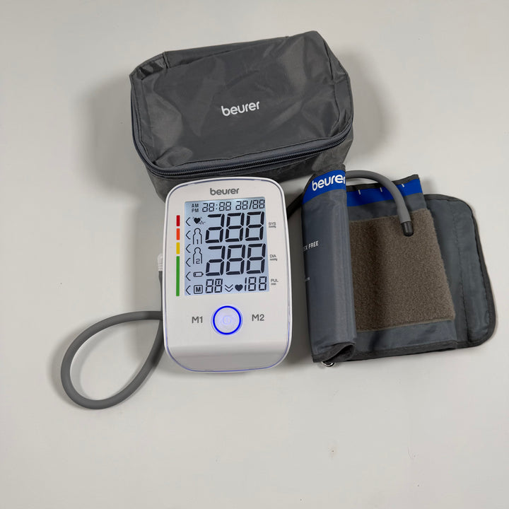 Beurer blodtrycksmätare med minnafunktioner begagnad