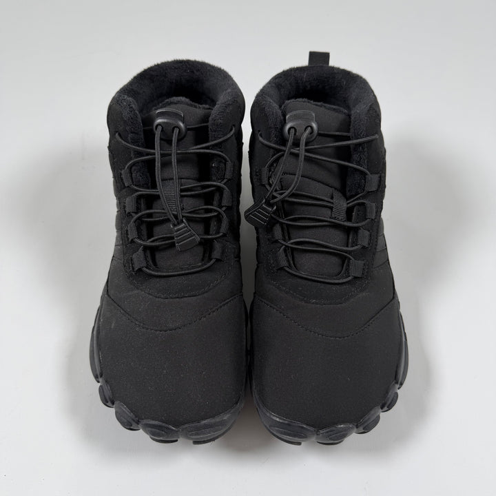 Svarta vinterstövlar med varmt foder 39