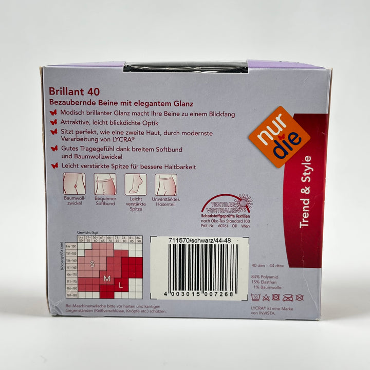 Eleganta strumpbyxor Nur Die Brillant 40