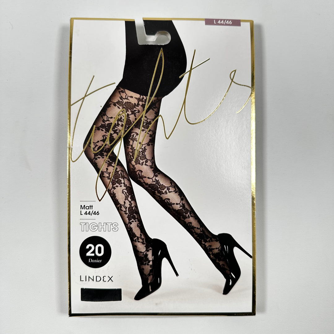 Eleganta spetsmönstrade strumpbyxor från Lindex