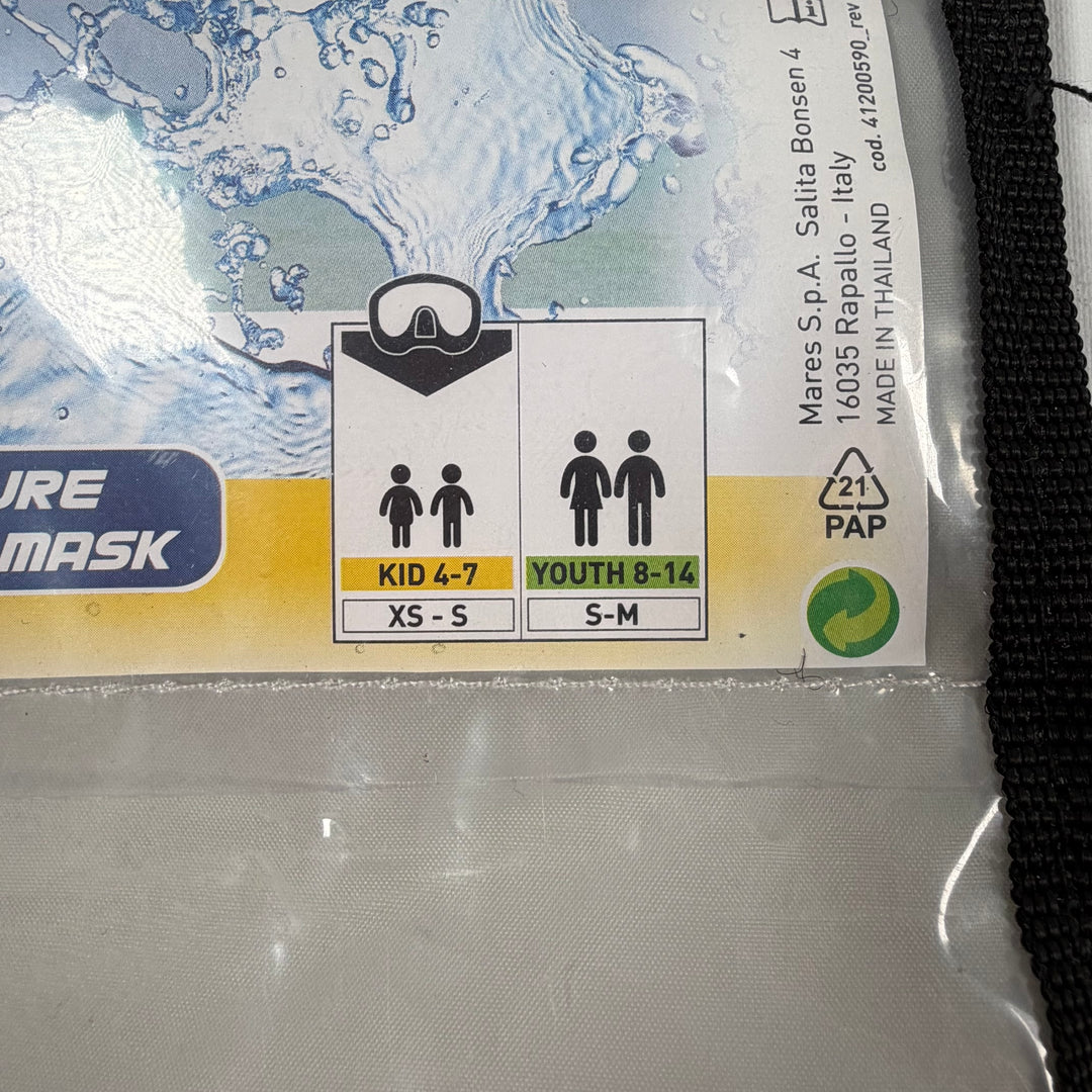 Mares snorkelset i silikon för äventyrare