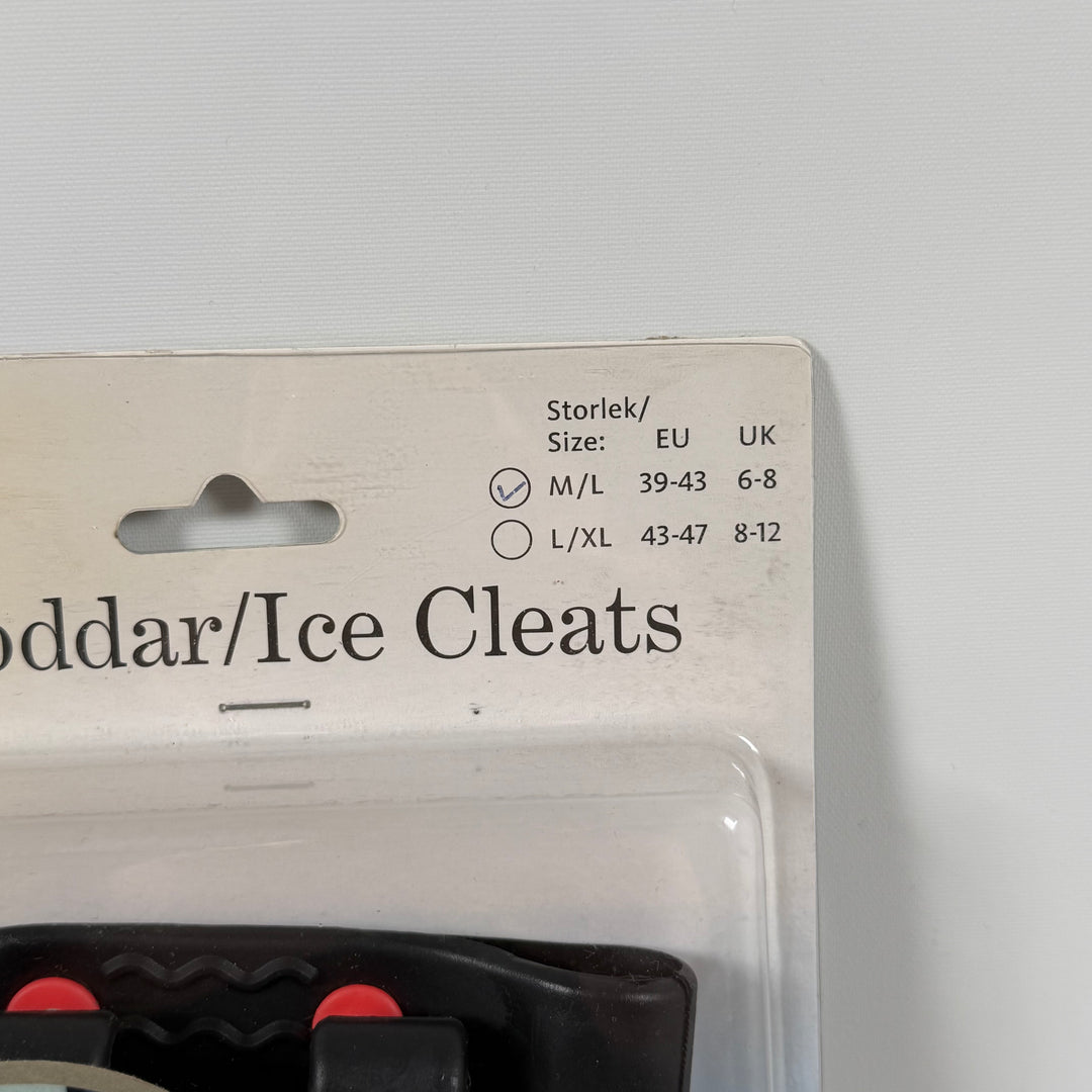 Fladen isbroddar med röda detaljer i gummi