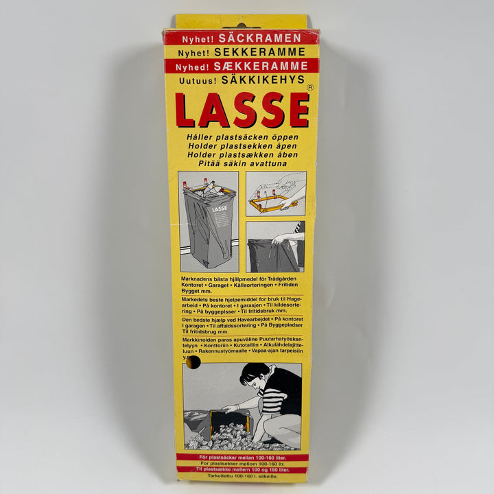 Retro säckram i metall från Lasse