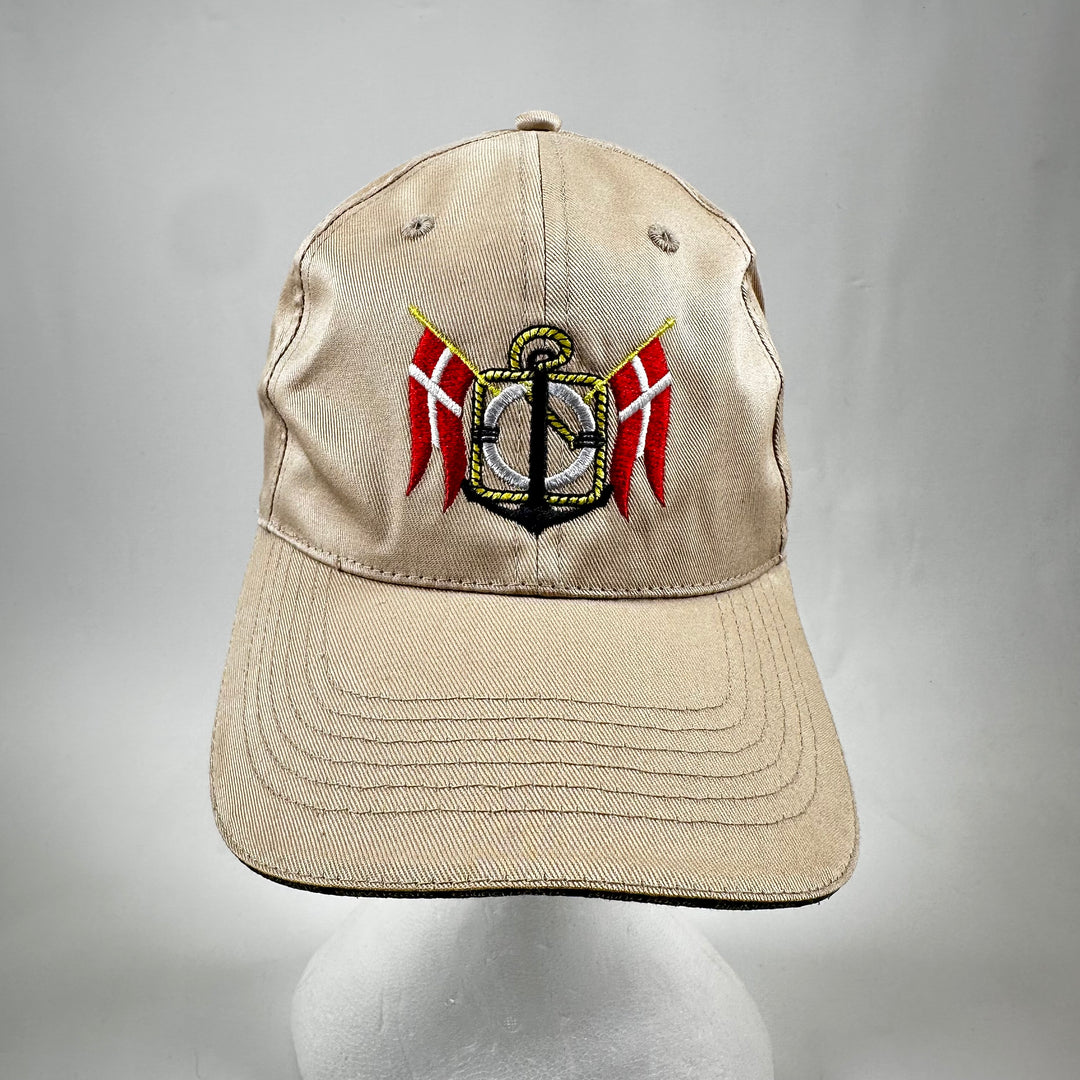 Beige BAXX keps med unikt broderemblem