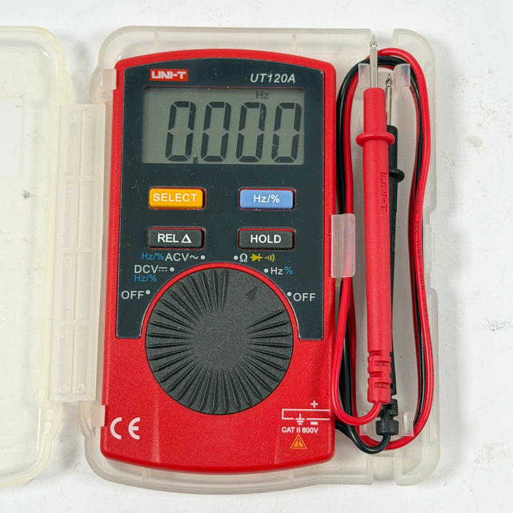UNI-T UT120A digital multimeter med etui