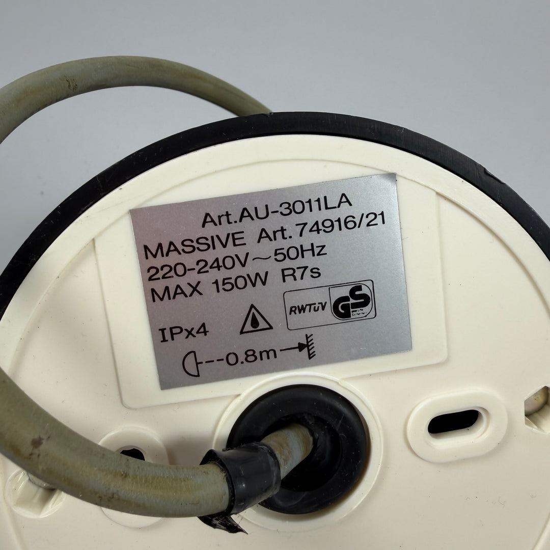 Massive retro halogenstrålkastare med rörelsesensor
