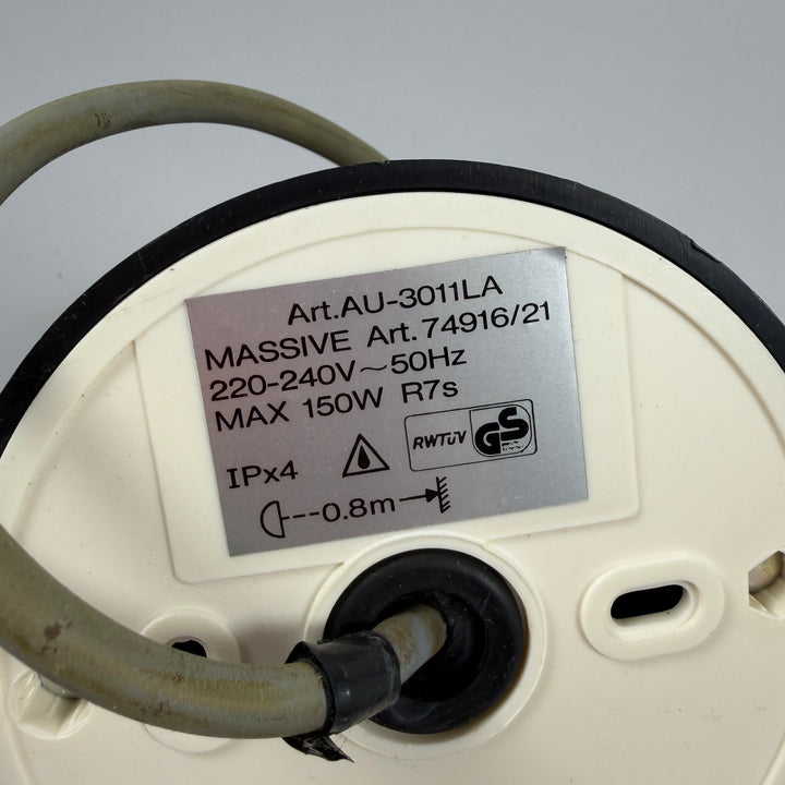 Massive retro halogenstrålkastare med rörelsesensor
