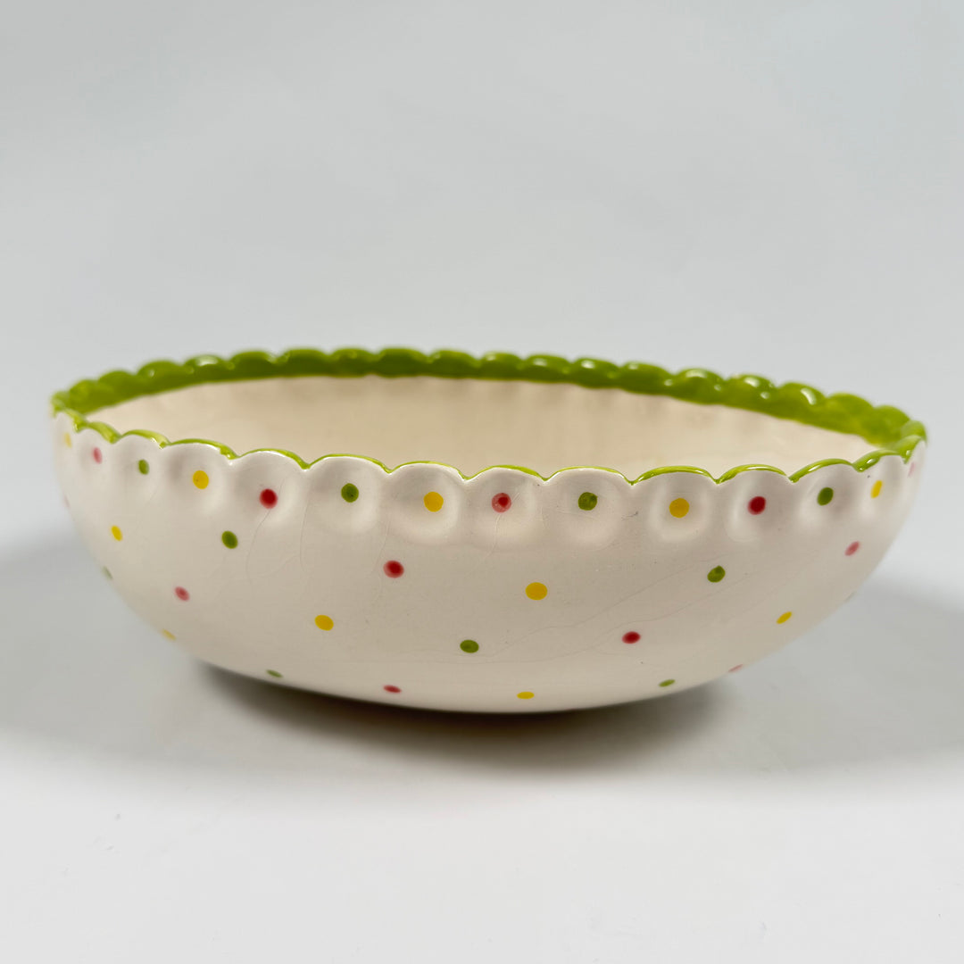 Färgglad keramikskål Ruth Vetter Glad Påsk