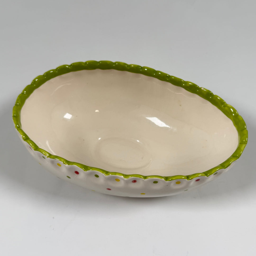 Färgglad keramikskål Ruth Vetter Glad Påsk