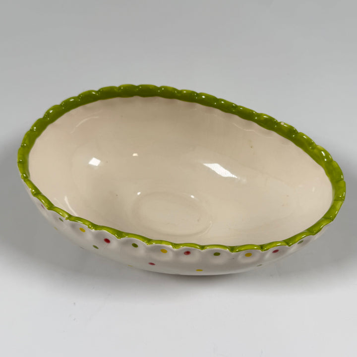 Färgglad keramikskål Ruth Vetter Glad Påsk