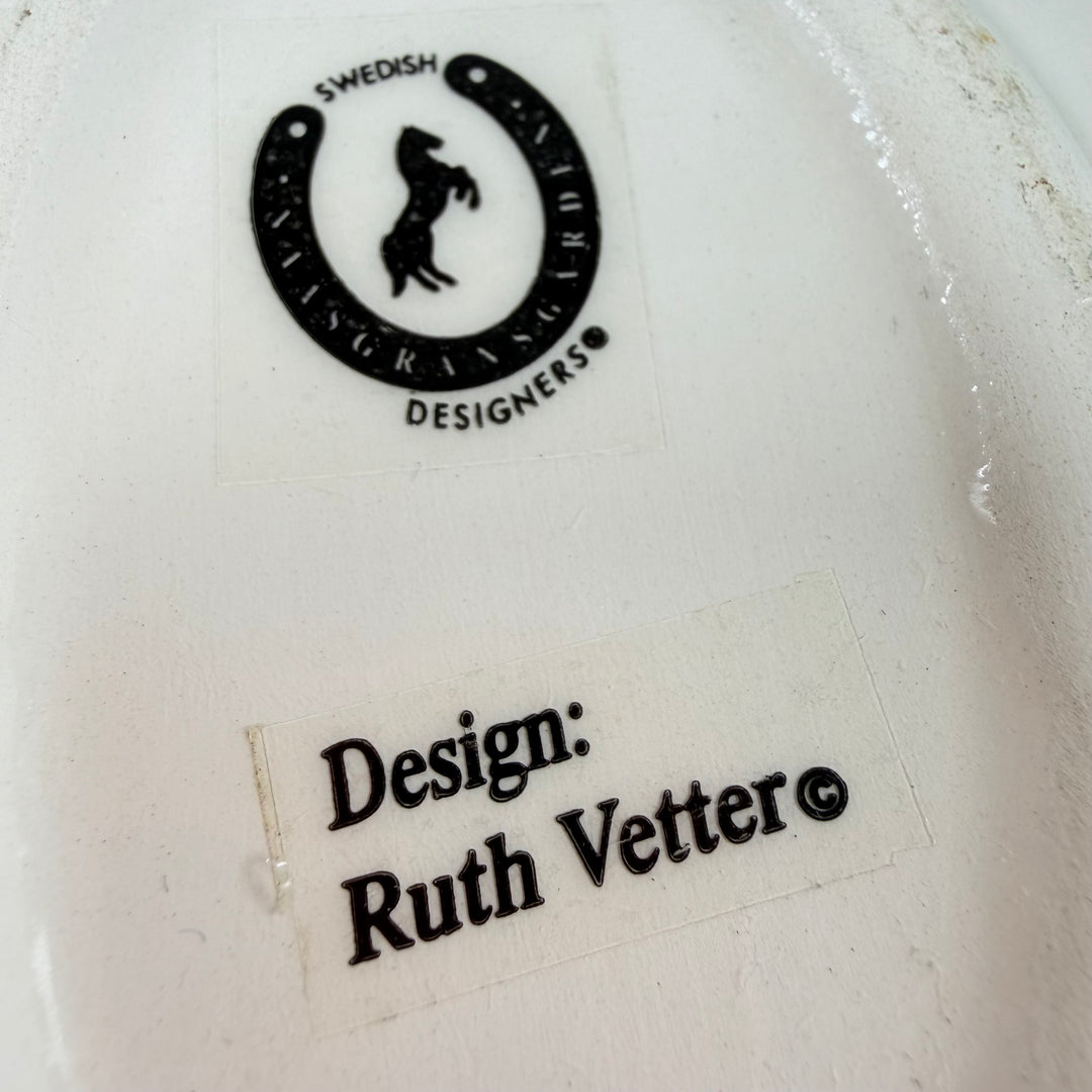 Färgglad keramikskål Ruth Vetter Glad Påsk